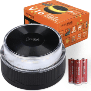 Baliza de Emergencia SOS ROAD V16 con Geolocalización y Conexión DGT 3.0 – Uso Obligatorio Enero 2026